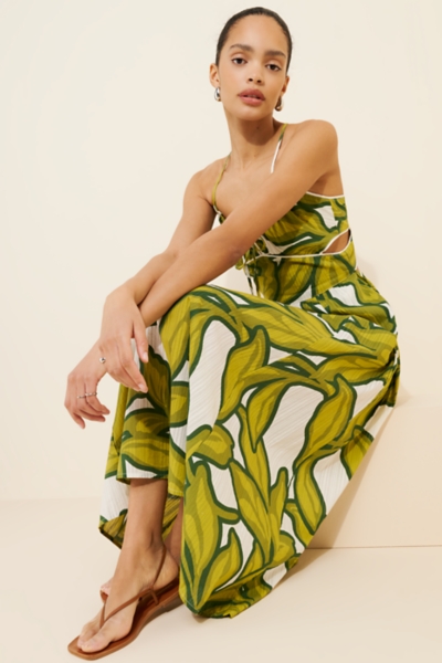 Sleeveless Scoop-Neck Midi Dress | Nuuly