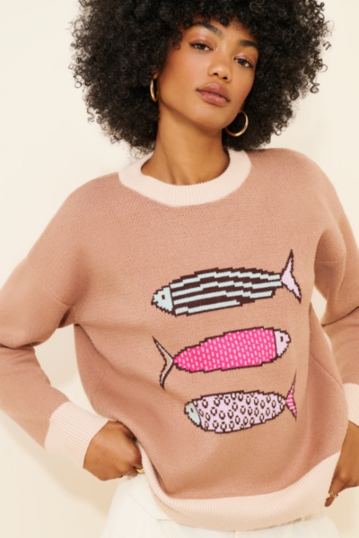 Fish Crewneck Sweater | Nuuly