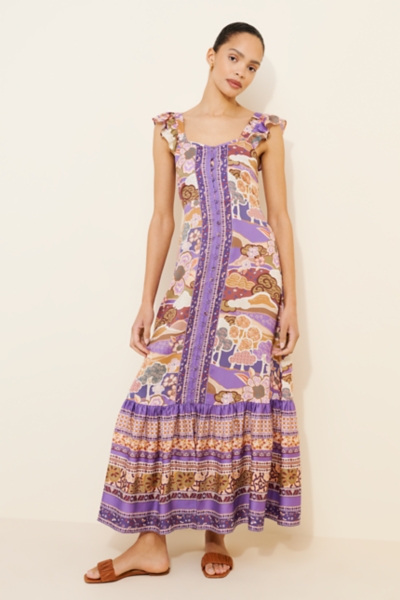 princess polly baby blue dress Spell Boho Midi Dress