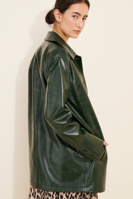 Jojo Vegan Leather Jacket | Nuuly