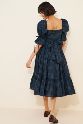 The Market Gingham Midi Dress