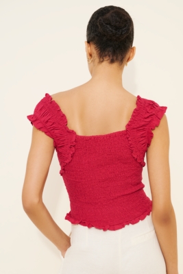 Ari Smocked Top