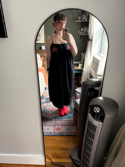 Faye Embroidered Dress
