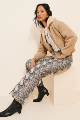 Top Model Snakeskin Jeans