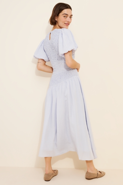 Theoni Linen Blend Maxi Dress | Nuuly