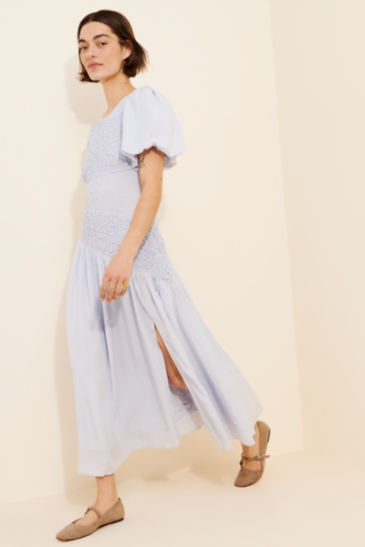 Theoni Linen Blend Maxi Dress | Nuuly