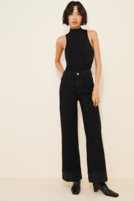 Nce Wide-Leg Cuff Jeans | Nuuly