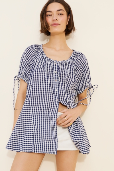 Farley Gingham Tunic | Nuuly