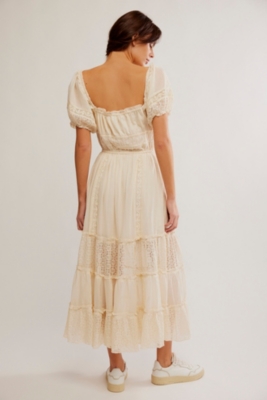 Falling Sun Midi Dress