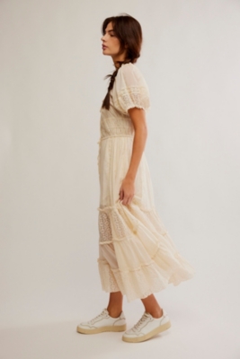 Falling Sun Midi Dress