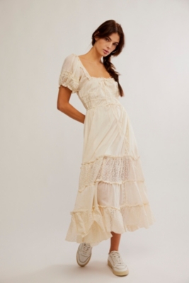 Falling Sun Midi Dress