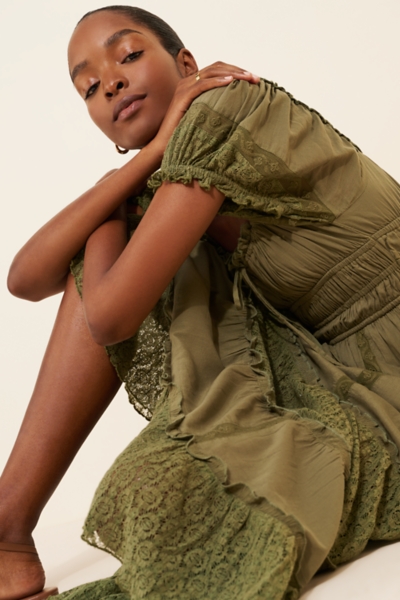 Falling Sun Midi Dress | Nuuly