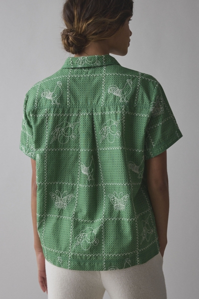 Nash Embroidered Souvenir Short Sleeve Button-Down | Nuuly