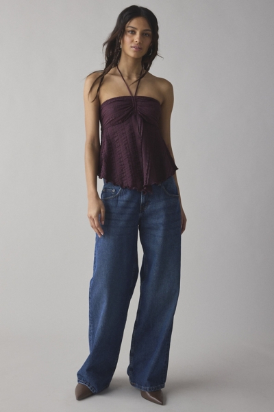 Eloise Convertible Tie Split-Front Tube Top | Nuuly