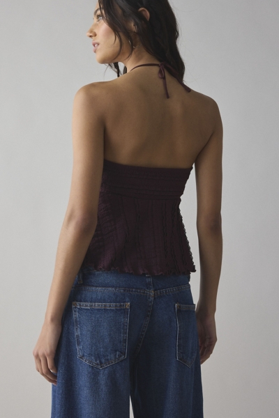 Eloise Convertible Tie Split-Front Tube Top | Nuuly