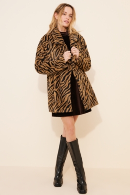 Snow Faux Fur Coat