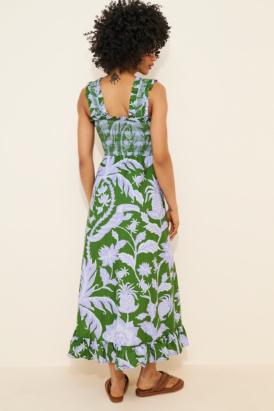 swing maxi dress Zimmermann Raie Swing Maxi Dress Purple/Red Floral
