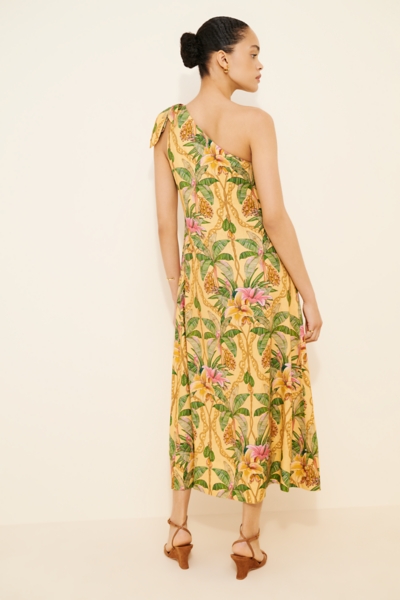 Tropical Paradise One Shoulder Maxi Dress | Nuuly