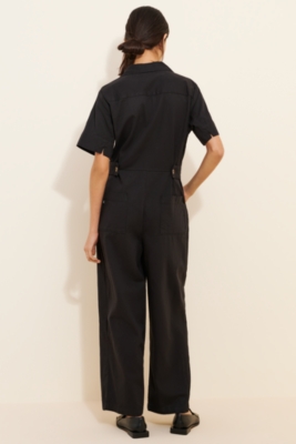 ジュビ JUBI ミミマウマウス mimimaumouse 黒 black Gemini Short Sleeve Jumpsuit | Nuuly