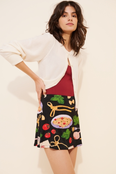Darcy Pasta Mini Skort | Nuuly