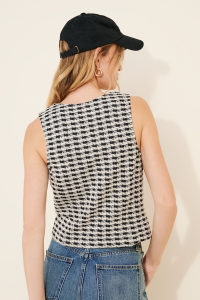 Tweed Sweater Vest | Nuuly