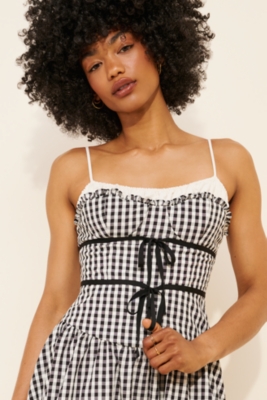 【専用出品】Curensology Gingham Check Dress Seersucker Gingham Check Dress – Abi+Ari