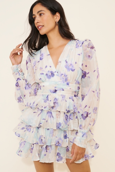 Fleur Mini Tiered Dress | Nuuly