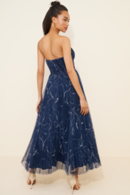 Sandra Pleated Maxi Dress | Copper