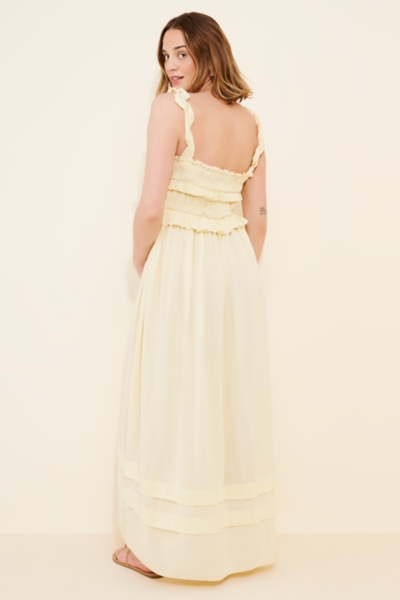 chinese dress ladies Stunning Linen Maxi Dress L main image 0