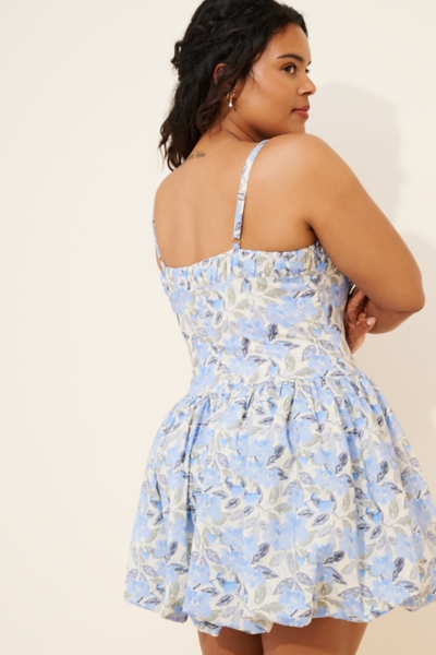 carissa bubble mini dress Major Charisma Bubble Hem Mini Dress (Lavender)