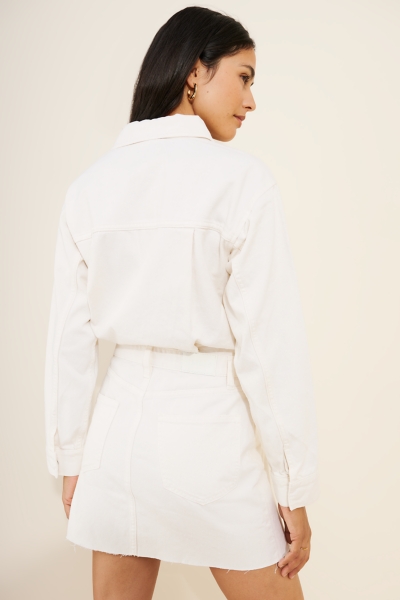 Nina Denim Mini Dress | Nuuly