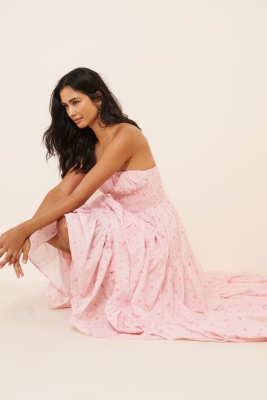 Strapless Posey Maxi Dress