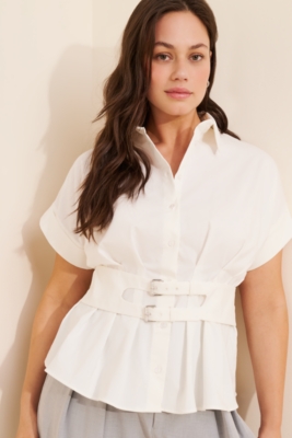 The Barnnet Pleatib Blouse - lsca 韓国ファッション通販