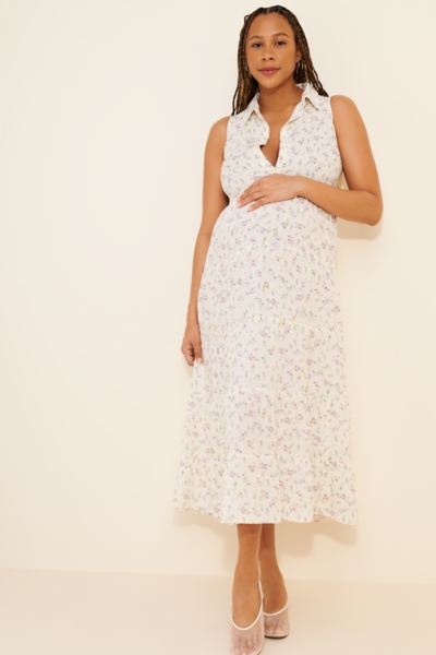 Maternity Clara Midi Dress | Nuuly
