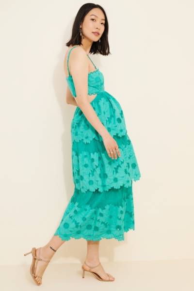 knee length dresses for ladies Soft Lace Off-The-Shoulder Maternity Mermaid Dress, Champagne / 2XL