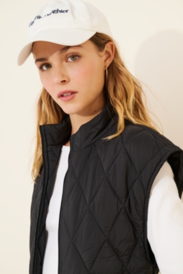 Hip Length Quilted Vest | Nuuly