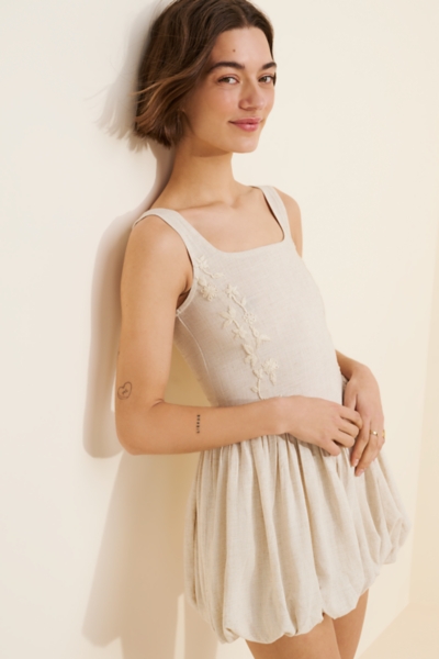Abby Linen Mini Dress | Nuuly