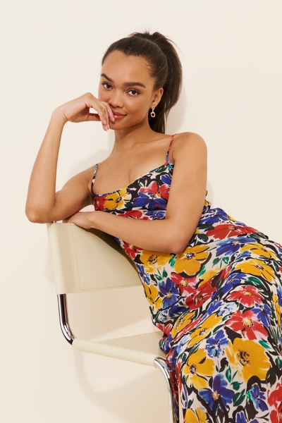 Vintage Florals Slip Maxi Dress | Nuuly