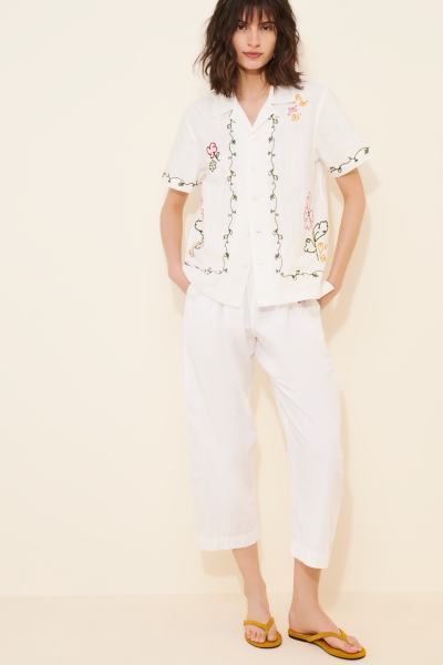 Unisex Graphic Open Collar Top | Nuuly