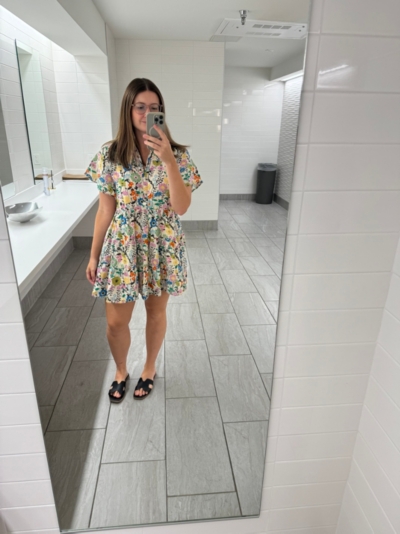 ro's garden vibeka ruffle mini dress Vibeka Ruffle Mini Dress