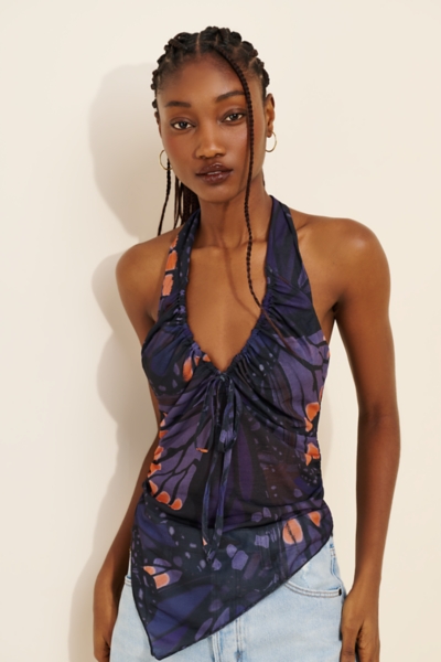 Butterfly Effect Halter Top | Nuuly