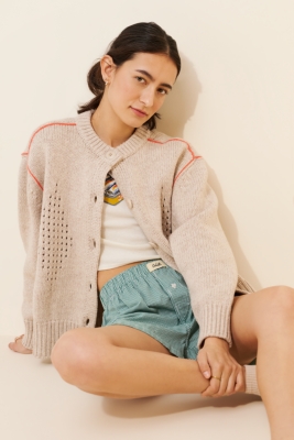 Diamond Eyelet Cardigan | Nuuly