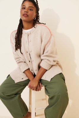 Diamond Eyelet Cardigan | Nuuly