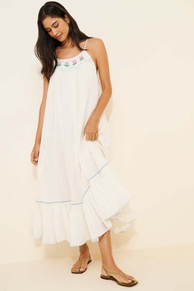 yellow midi dress with sleeves Butter Yellow Puff Sleeve Zola Midi Dress