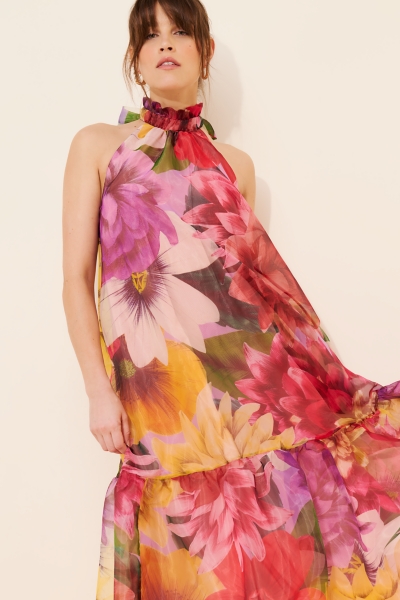 avlyn maxi dress Lilly Pulitzer Women's Avlyn Honeycomb Maxi Dress - Honeycomb Hideaway