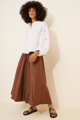 Volume Cutwork Blouse（シャツ/ブラウス）｜anuke（アンヌーク