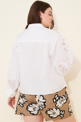 Volume Cutwork Blouse（シャツ/ブラウス）｜anuke（アンヌーク