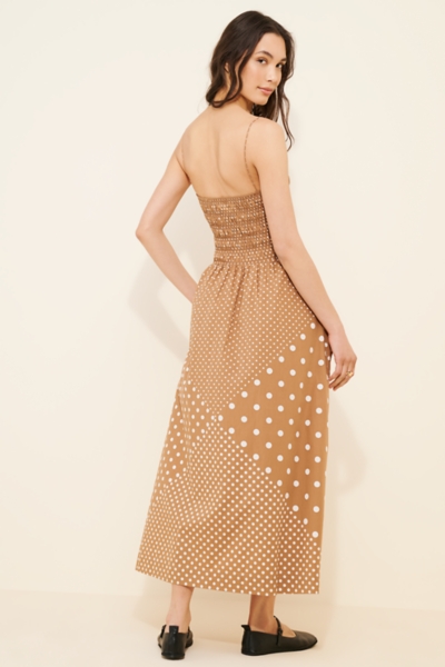 Ruffled Bodice Midi Dress | Nuuly