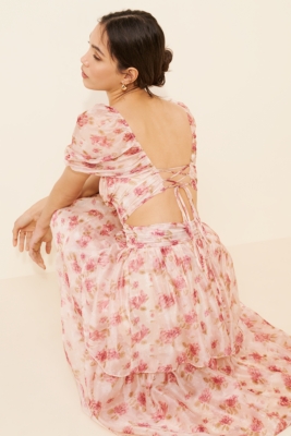 Jane Chiffon Maxi Dress | Nuuly