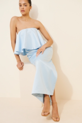 Ruffle Top Strapless Dress | Nuuly